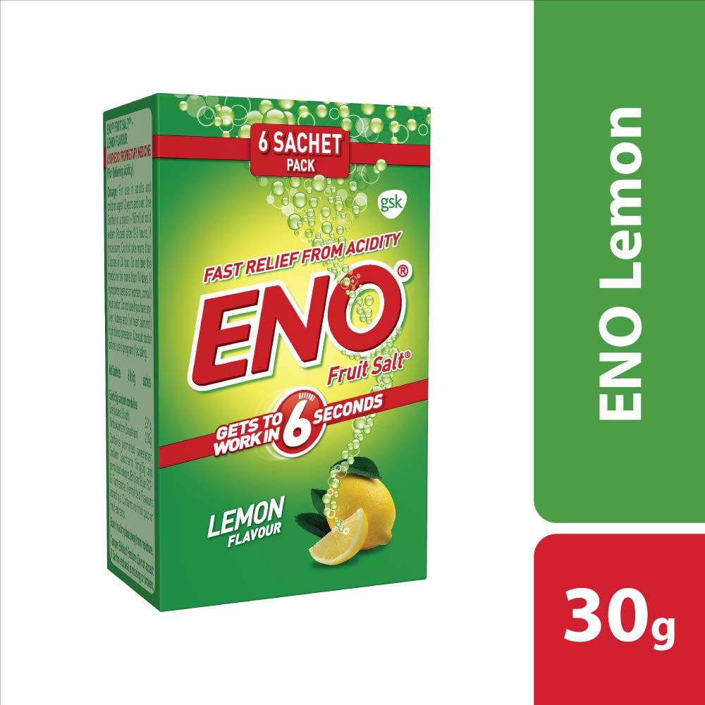 ENO Lemon Multipack Digestive Fruit Salt 30 gm ( Pack of 6 ) – view 2