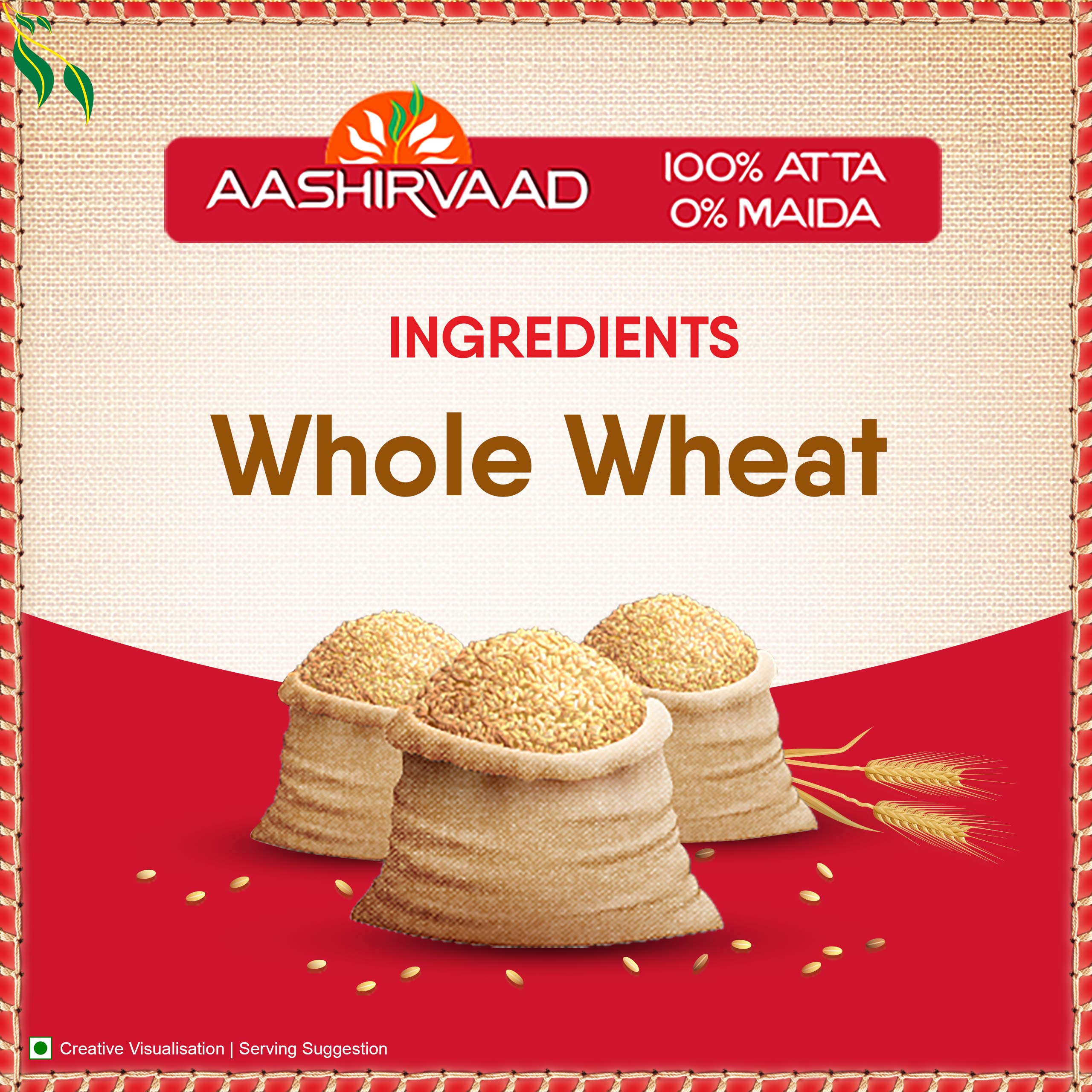 Aashirvaad Superior MP Atta, 5kg Pack – view 3