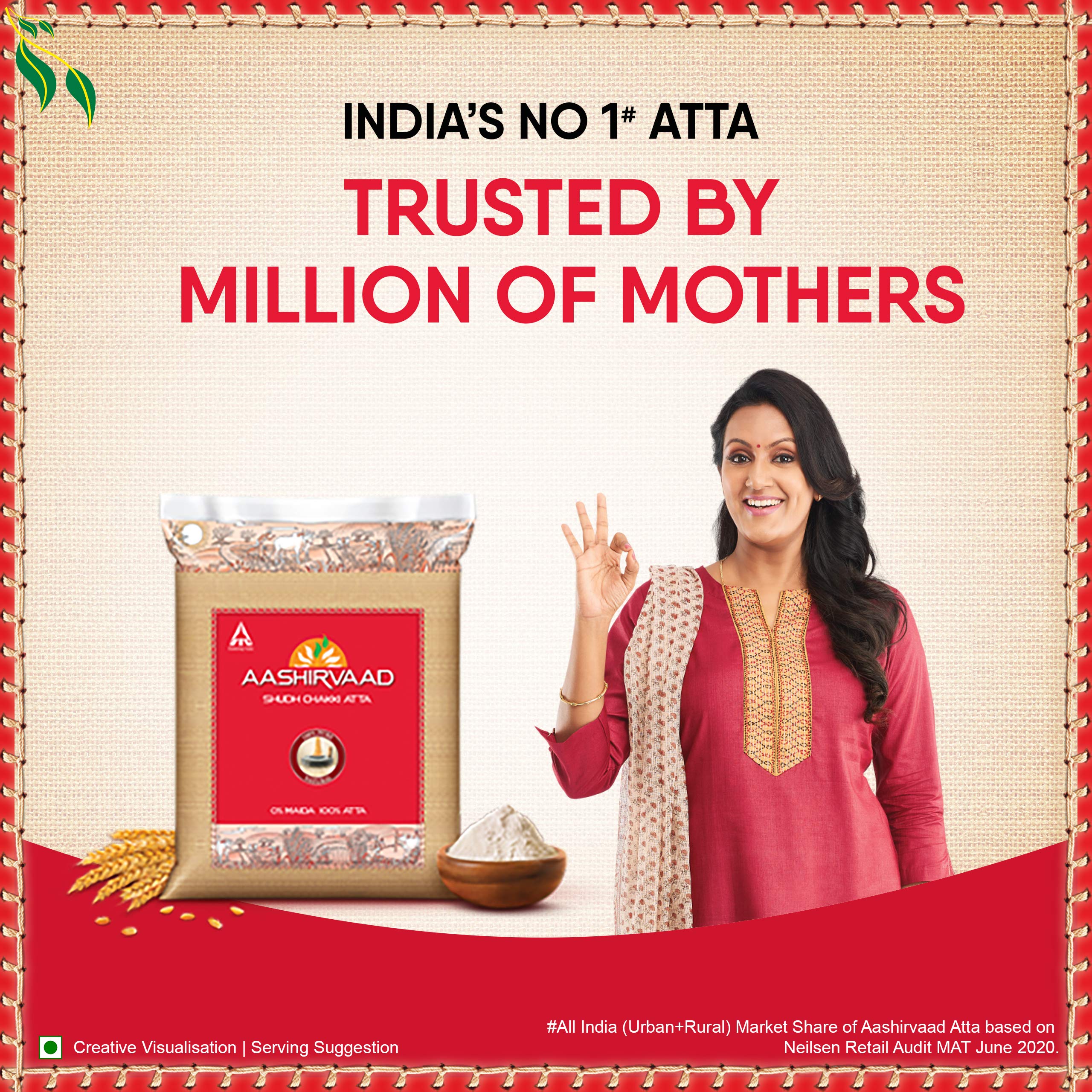 Aashirvaad Superior MP Atta, 5kg Pack – view 6