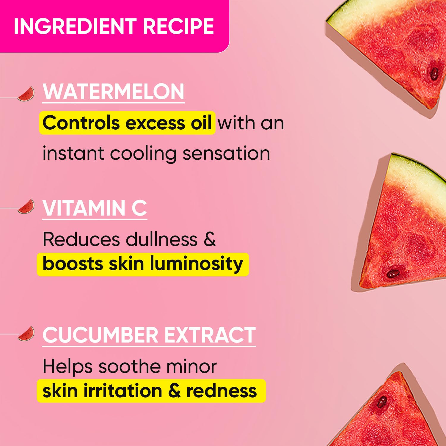 DOT & KEY Watermelon Super Glow Gel Face Wash With Vitamin C&Cucumber – view 4