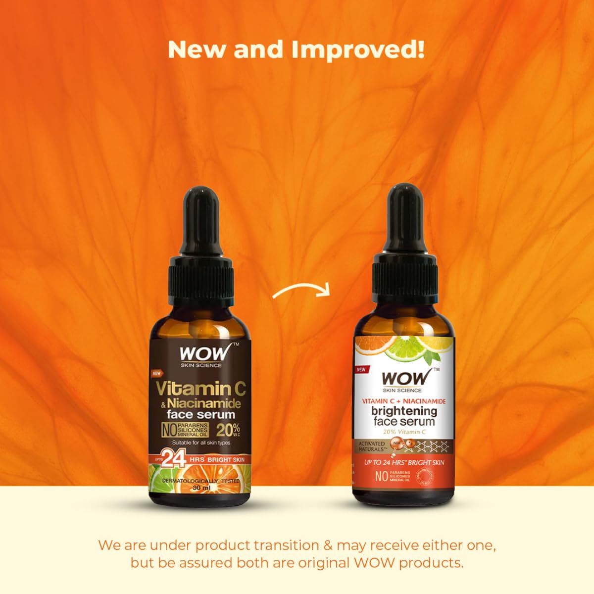 WOW Skin Science Brightening 20% Vitamin C Face Serum – view 2