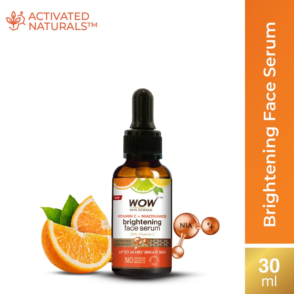 WOW Skin Science Brightening 20% Vitamin C Face Serum – view 3