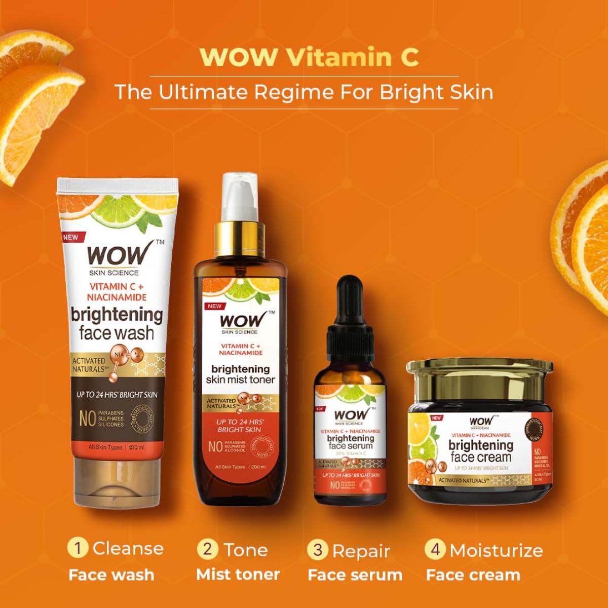 WOW Skin Science Brightening 20% Vitamin C Face Serum – view 7