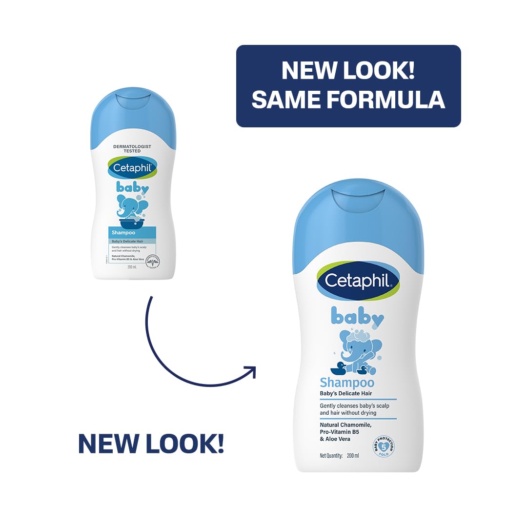 Cetaphil Baby Shampoo With Natural Chamomile - (200ml) – view 2