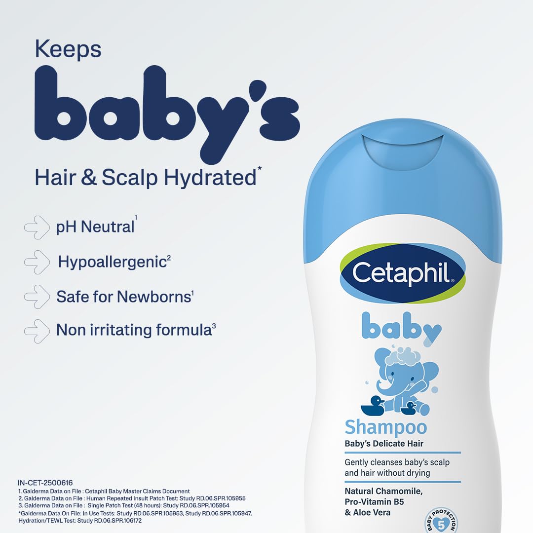 Cetaphil Baby Shampoo With Natural Chamomile - (200ml) – view 7