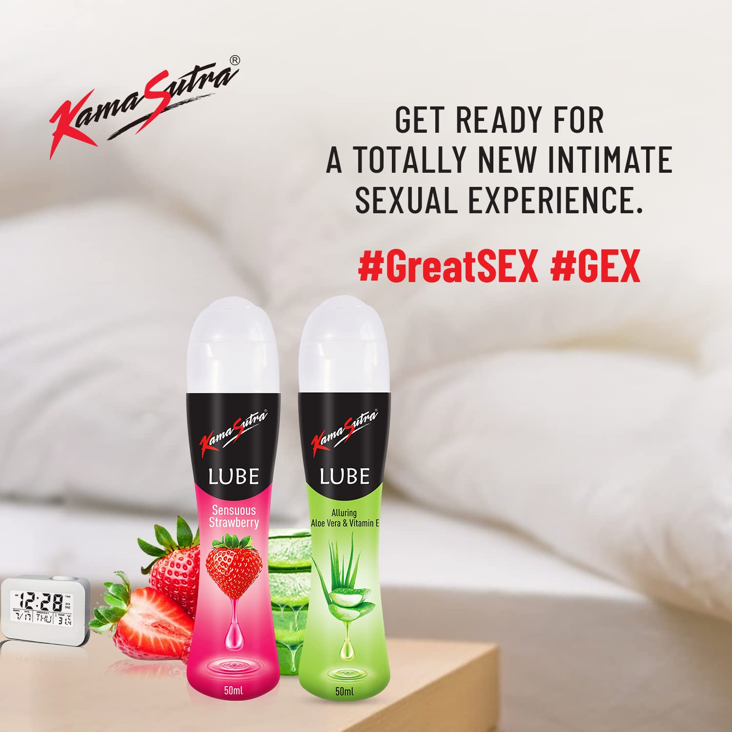 KamaSutra Strawberry Personal Lubricant - 50 ml – view 5