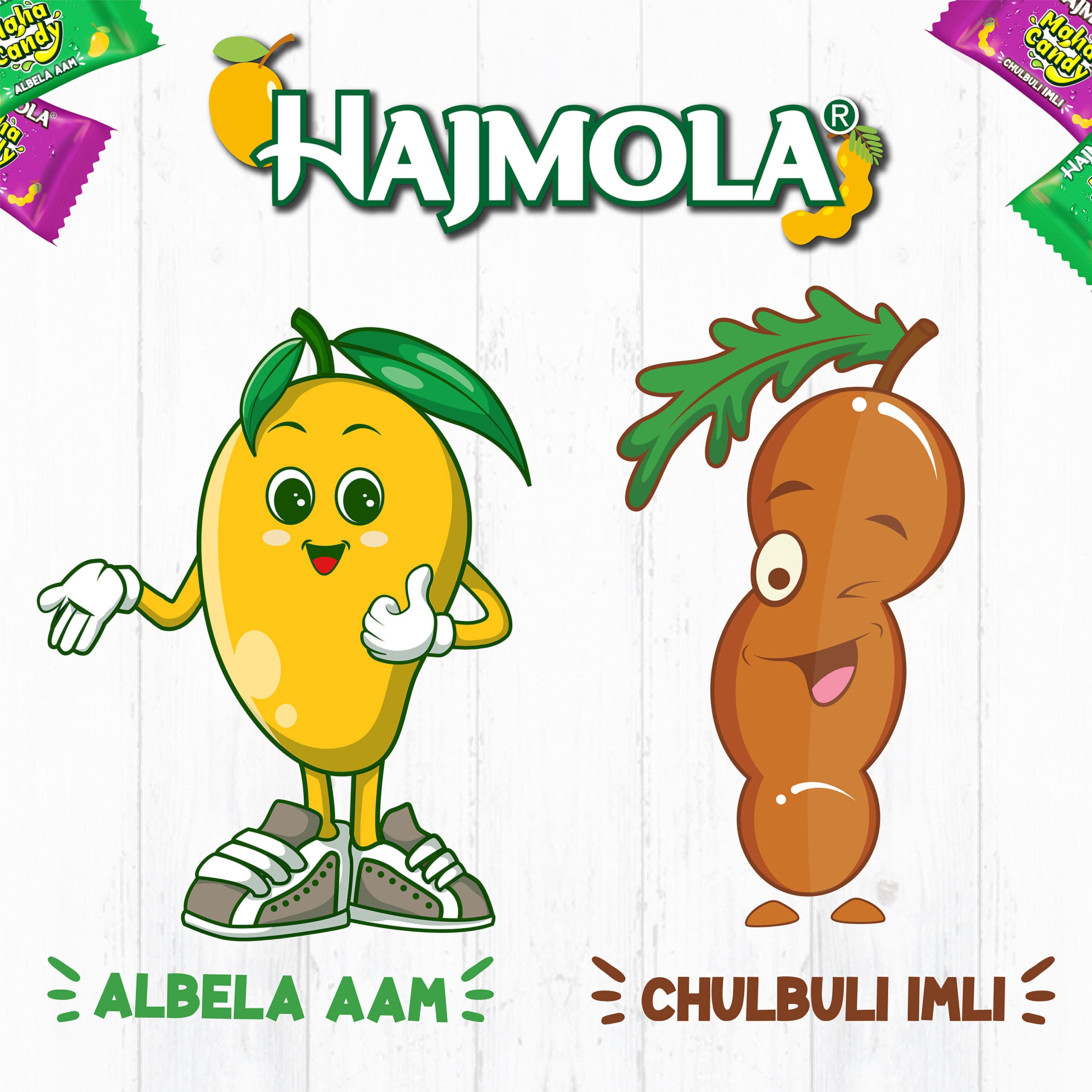 Dabur Hajmola Maha Candy Aam/Imli Jar - 500 candies ( 100 Aam + 400 Imli Candies ) Healthy, Tasty & Chatpata Improves Digestion Relief from Constipation & Gas With Best Ayurvedic Ingredients – view 3