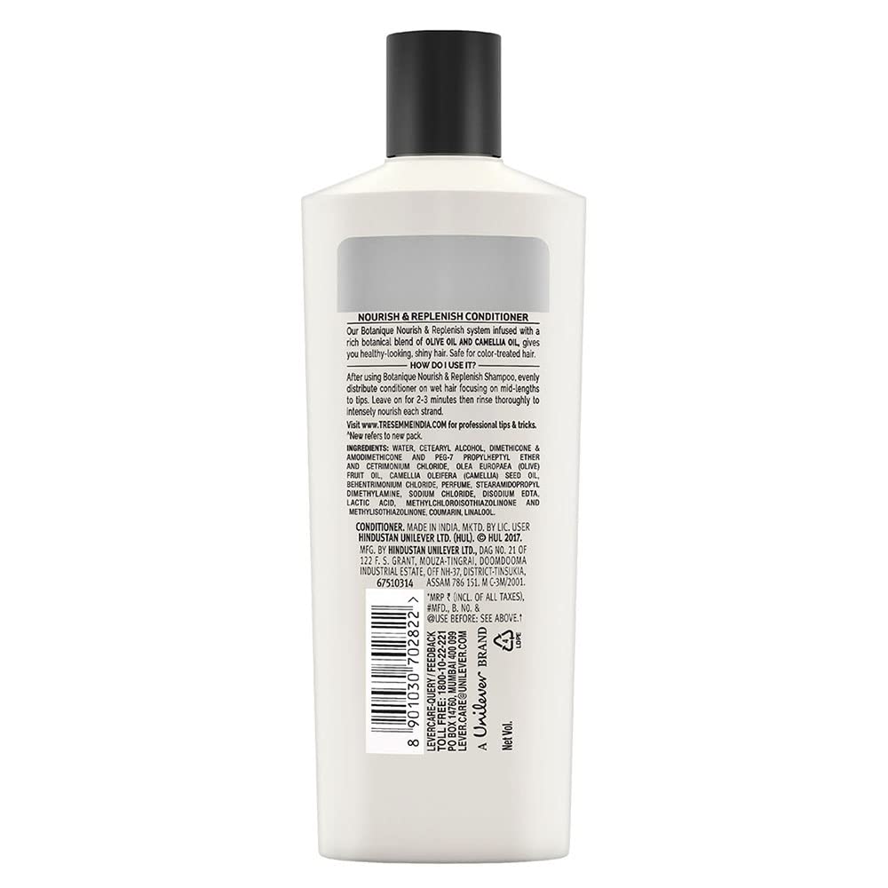 Tresemme Nourish & Replenish Conditioner For Color Treated Hair, 190ml (Olive) – view 2