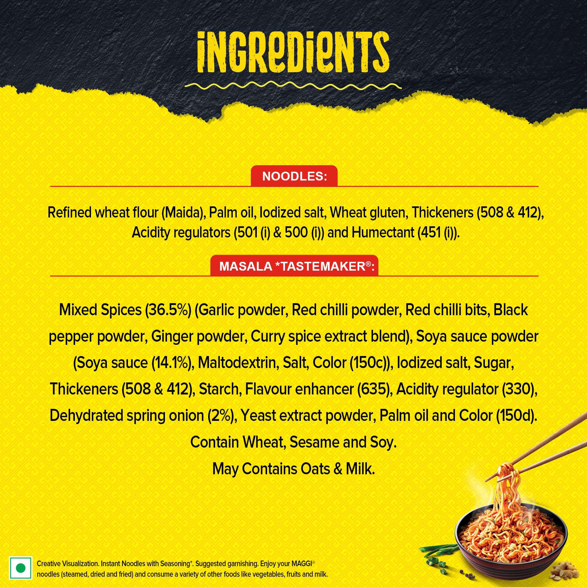 MAGGI 2-Minute Spicy Manchurian Noodles, Easy to Cook Instant Noodles, 244g – view 4