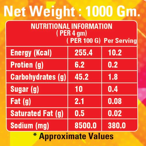 Am 2 Pm - All Purpose Master Aromate Seasoning 1kg Spices Masala Powder Mix Dry Easy To Cook & Ready To Eat Foods – view 4