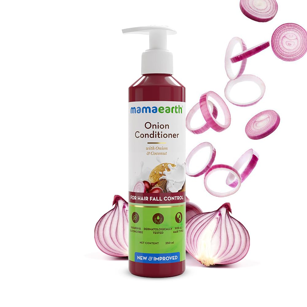 Mamaearth Onion Conditioner for Hair Growth & Hair Fall Control with Coconut Oil 250ml – view 2