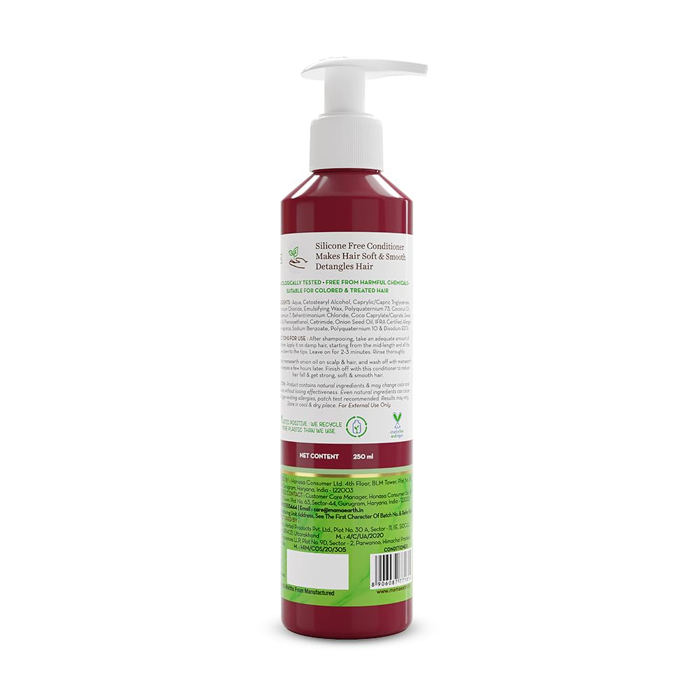 Mamaearth Onion Conditioner for Hair Growth & Hair Fall Control with Coconut Oil 250ml – view 3