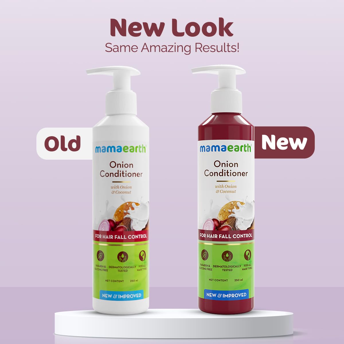 Mamaearth Onion Conditioner for Hair Growth & Hair Fall Control with Coconut Oil 250ml – view 4