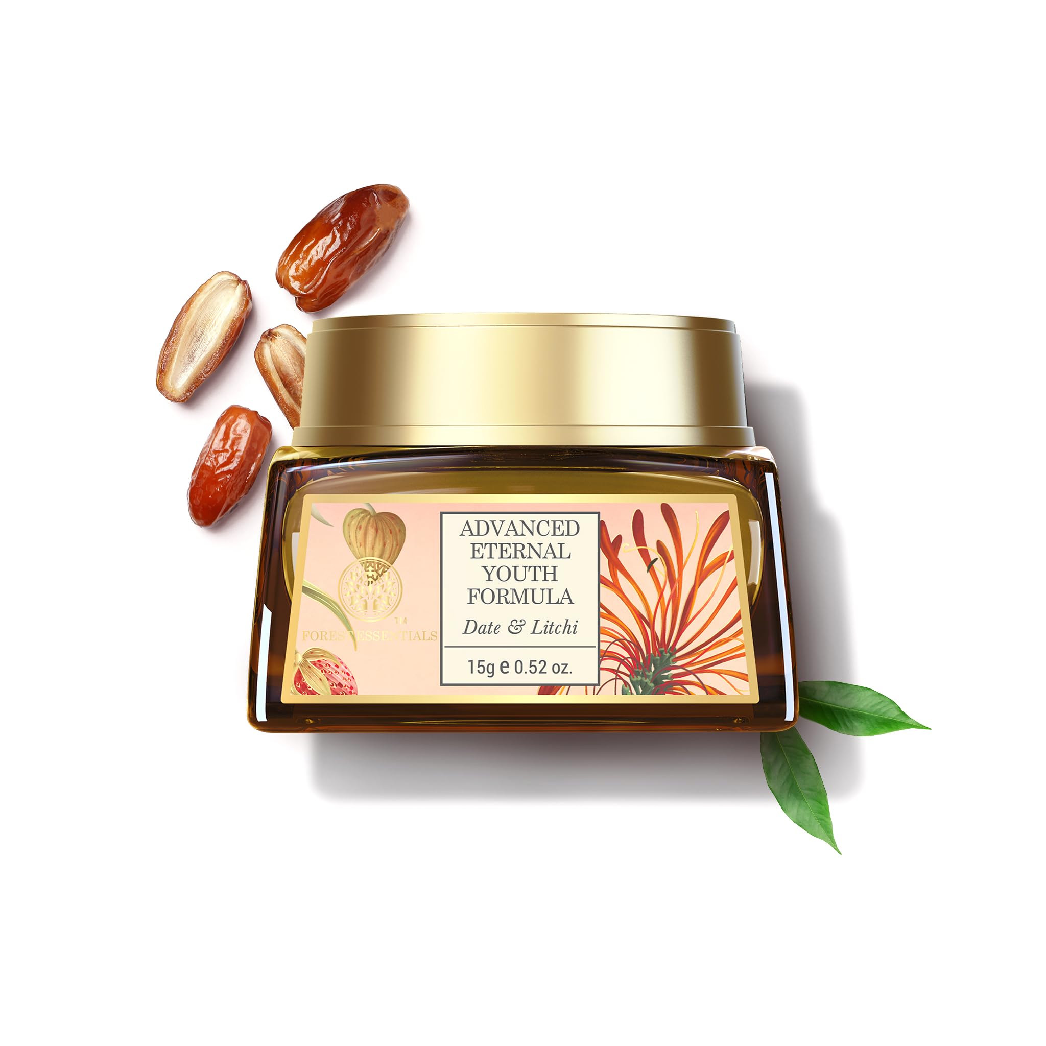 Forest Essentials Travel Size Advanced Eternal Youth Formula Date & Litchi – view 2