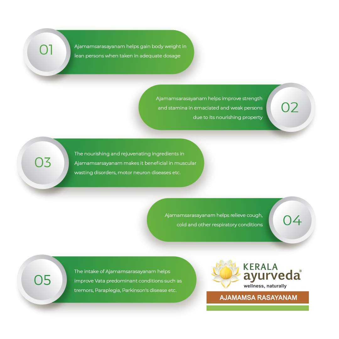 Kerala Ayurveda Ajamamsa Rasayanam 500 Gm – view 5