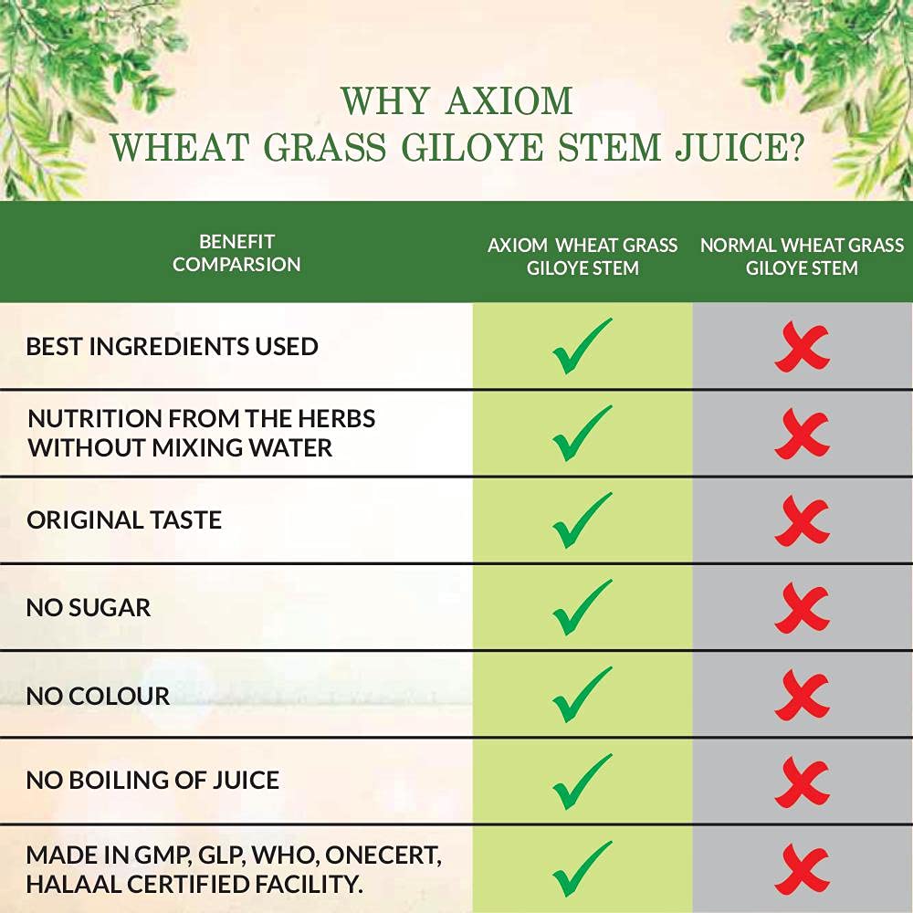Axiom Wheatgrass Juice 1L – view 4