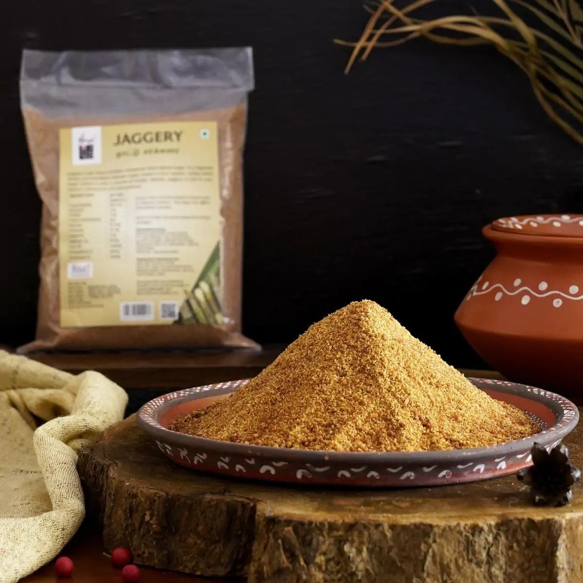 Isha Life Pure & Natural Jaggery 500gm – view 2
