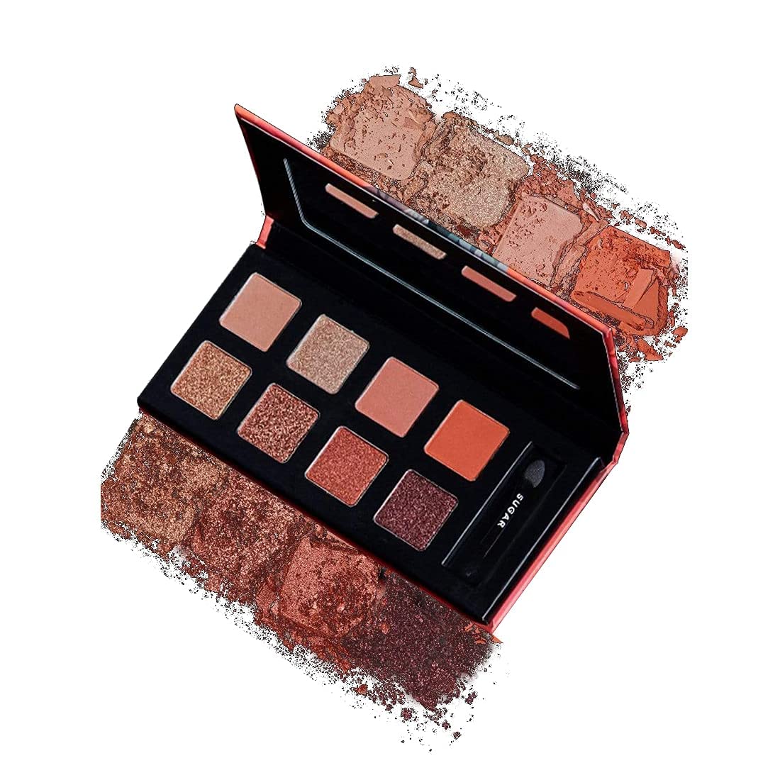 Open SUGAR 01 Flawless palette with warm neutral eye shades