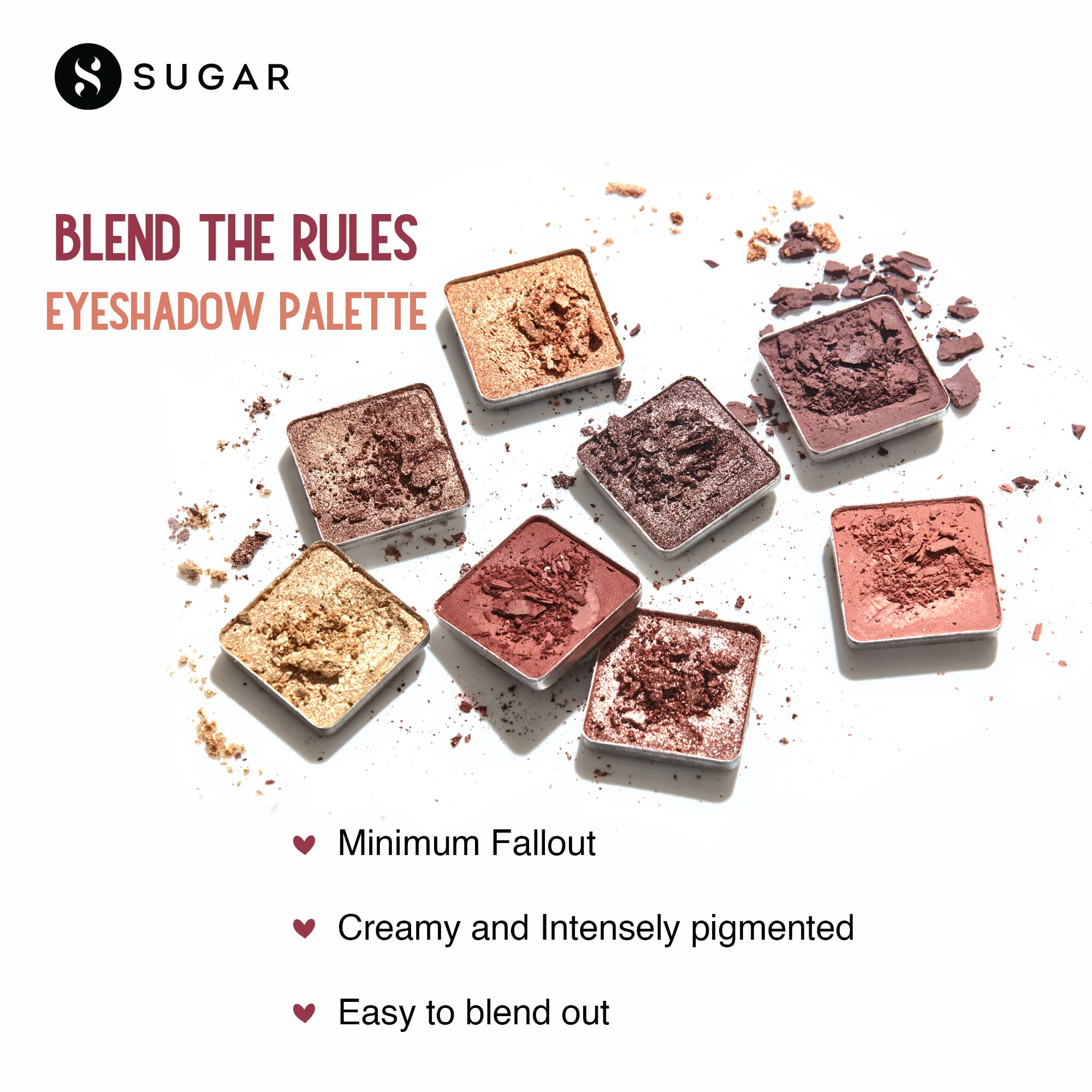 SUGAR Cosmetics Blend The Rules Eyeshadow Palette – view 2