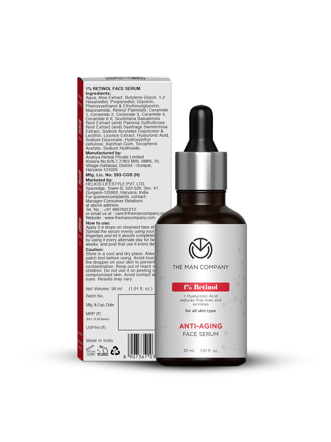 The Man Company 1% Retinol Face Serum for Men – view 7