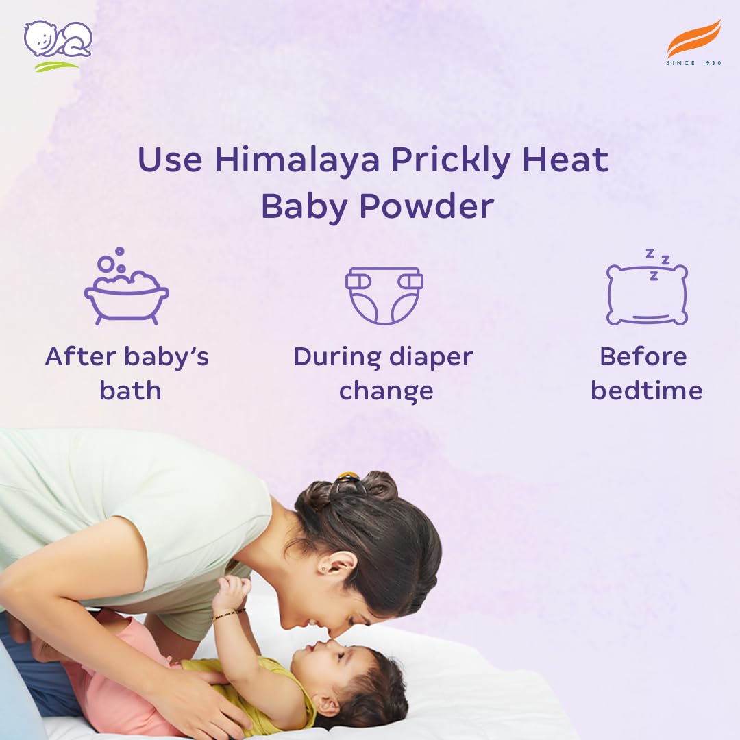 Himalaya Prickly Heat Baby Powder with Neem and Yashada Bhasma, 100g – view 6