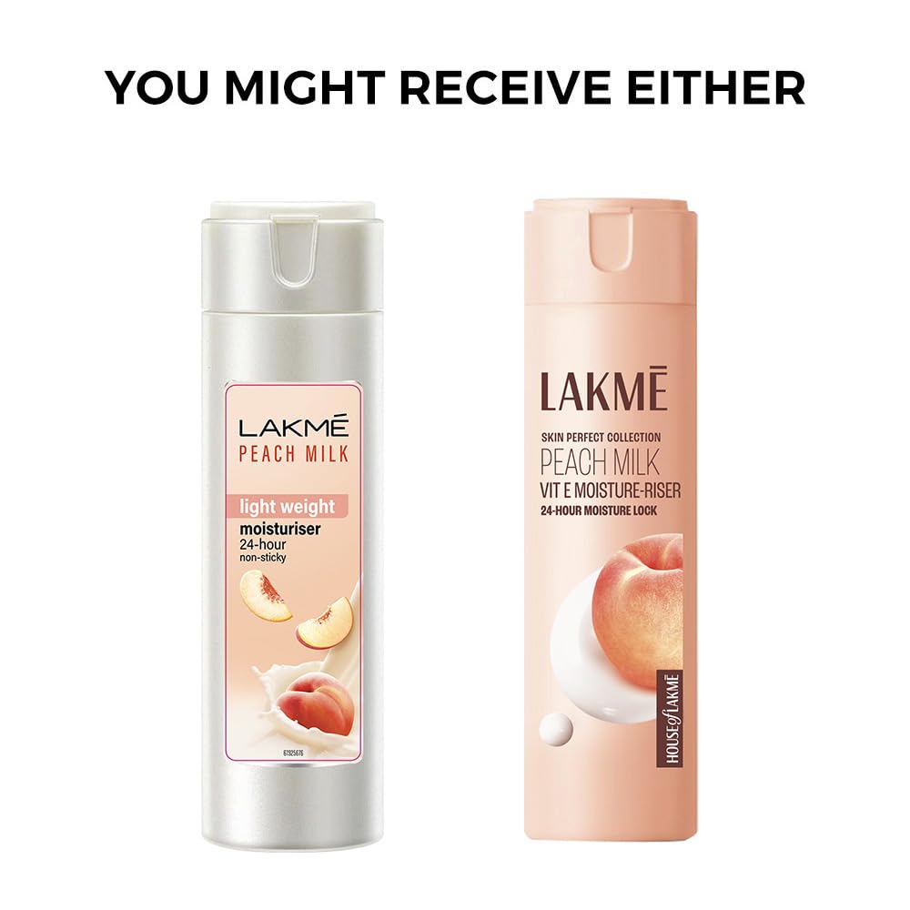 Lakme Peach Milk Moisturizer Body Lotion 60 ml – view 3