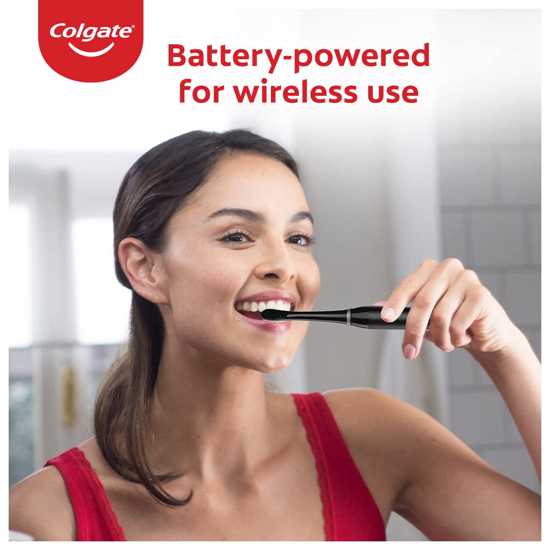 Colgate ProClinical 150 Charcoal Sonic Battery Powered Electric Toothbrush (with Replaceable Brush Head Included) – view 5