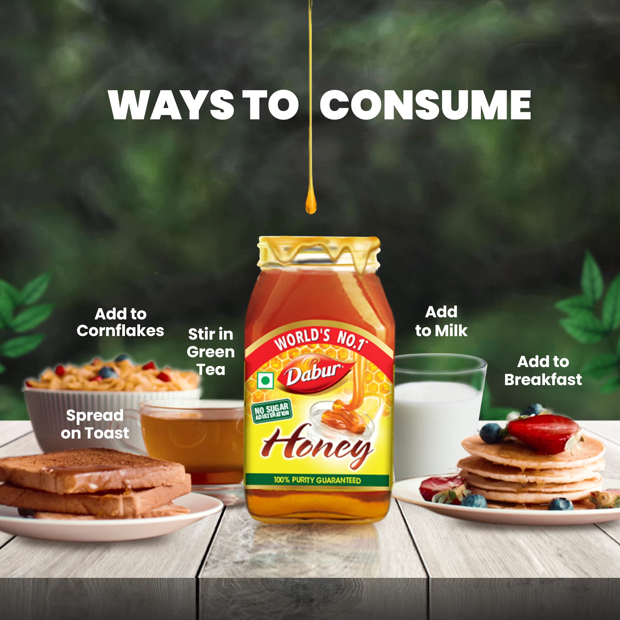 Dabur Honey - 1kg – view 4