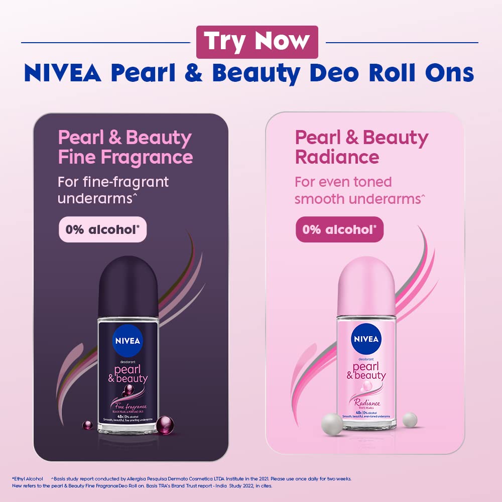 NIVEA Pearl and Beauty 50ml Deo Roll On – view 6