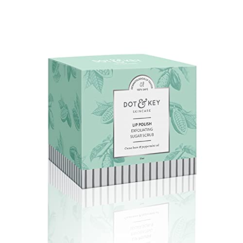 Dot & Key LIP POLISH Choco Mint Exfoliating Sugar Scrub (21ml) – view 2