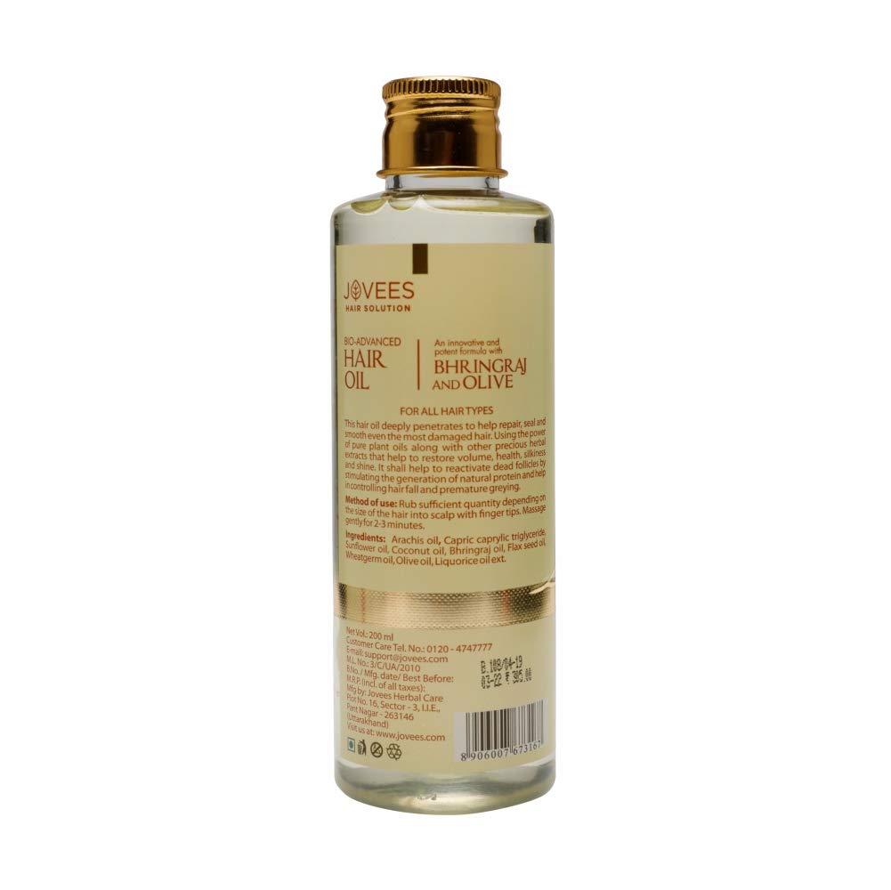 Jovees Herbal Bringraj & Olive Bio- Advanced Hair Oil – view 2