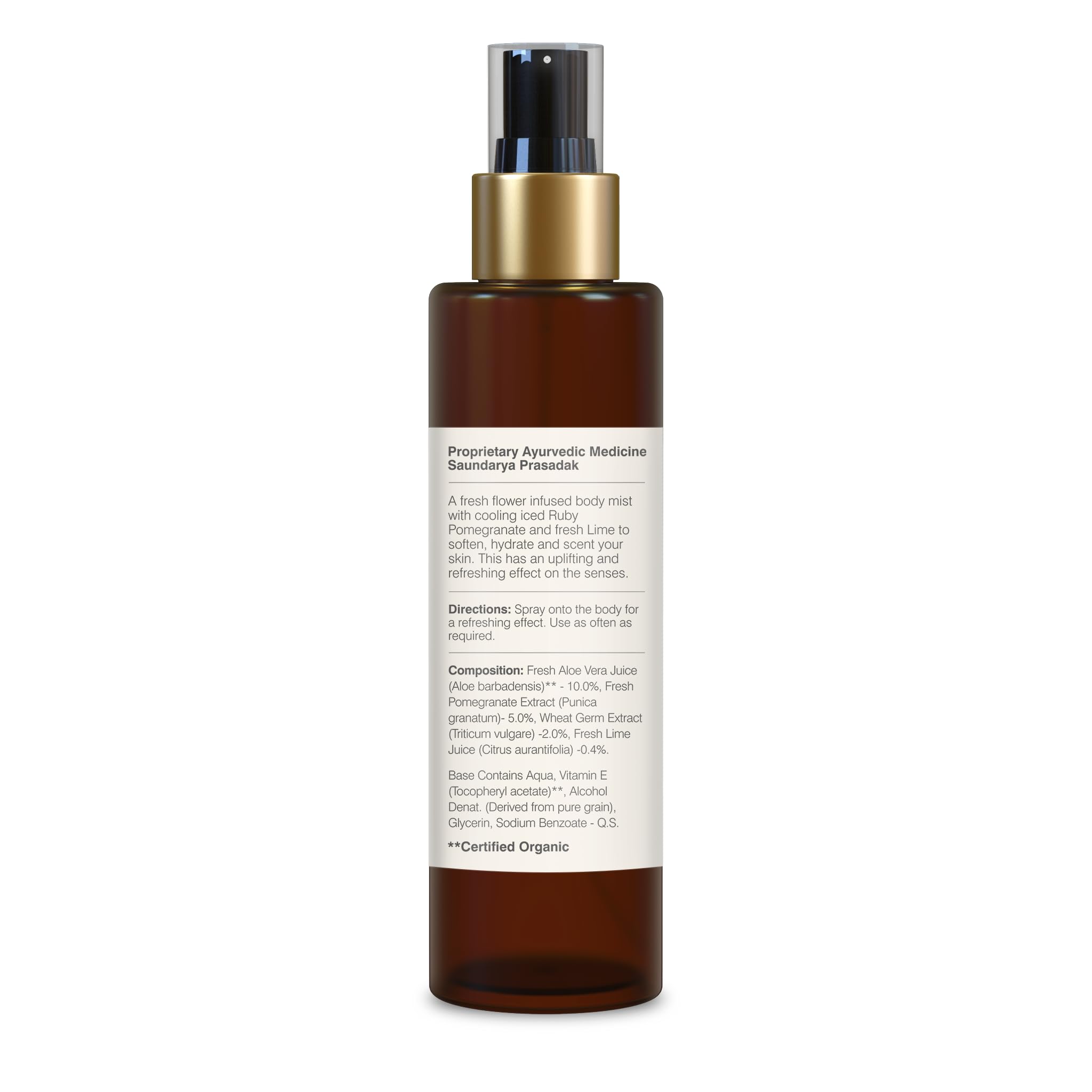 Forest Essentials Body Mist Iced Pomegranate & Kerala Lime – view 5