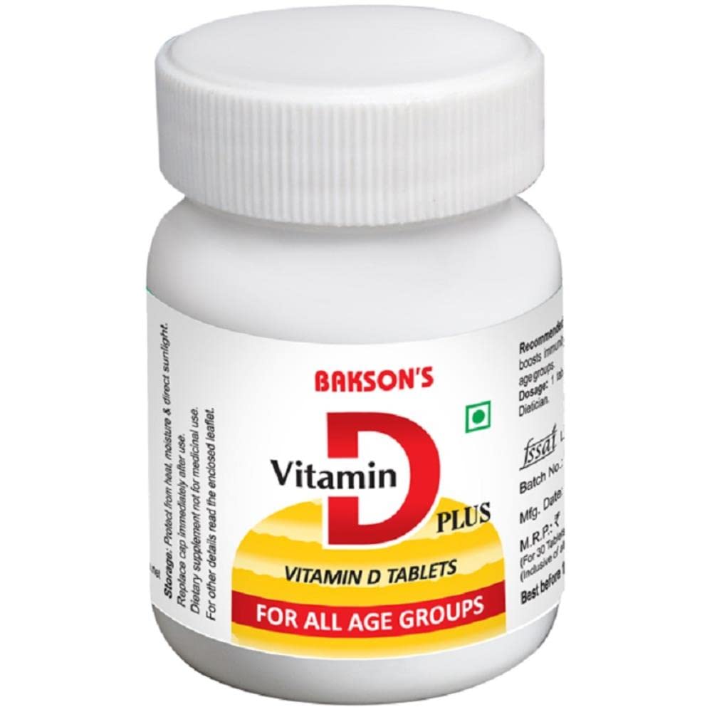 Generic Vitamin D Plus tablets pack with 30 tabs