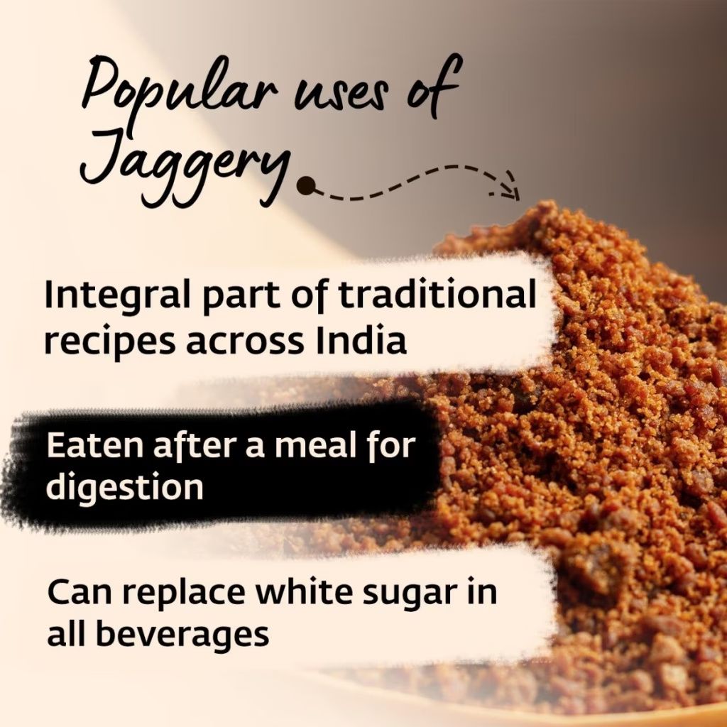 Isha life Pure and natural Jaggery. Great alternative to white sugar. Chemical free. High in nutrition (1kg) – view 2