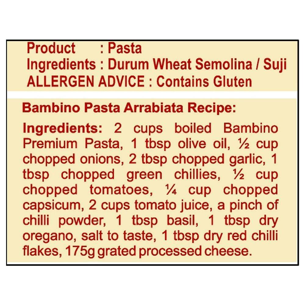 Bambino Premium Spirali Pasta 250 G – view 4