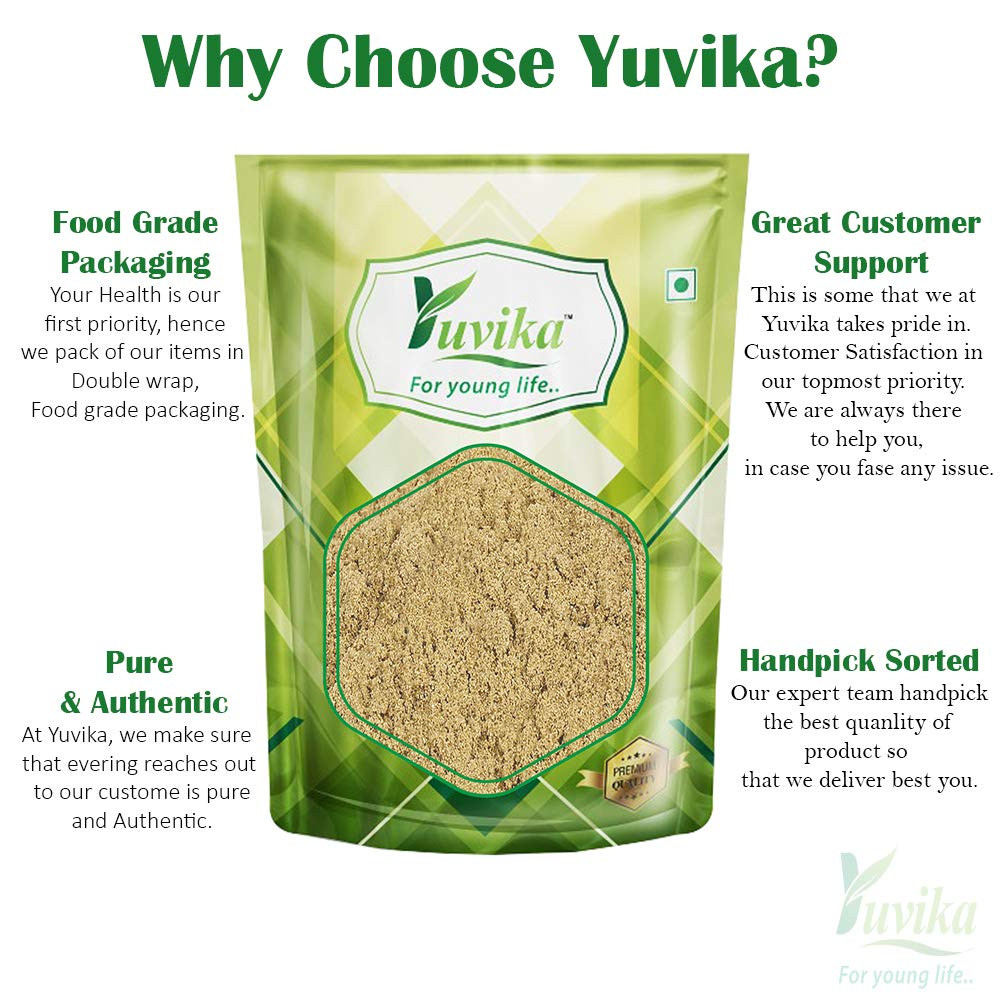 YUVIKA Bel Patta Powder - Bel Patra Powder - Bilva Bel Leaf - Aegle Marmelos Powder (200 Grams) – view 3
