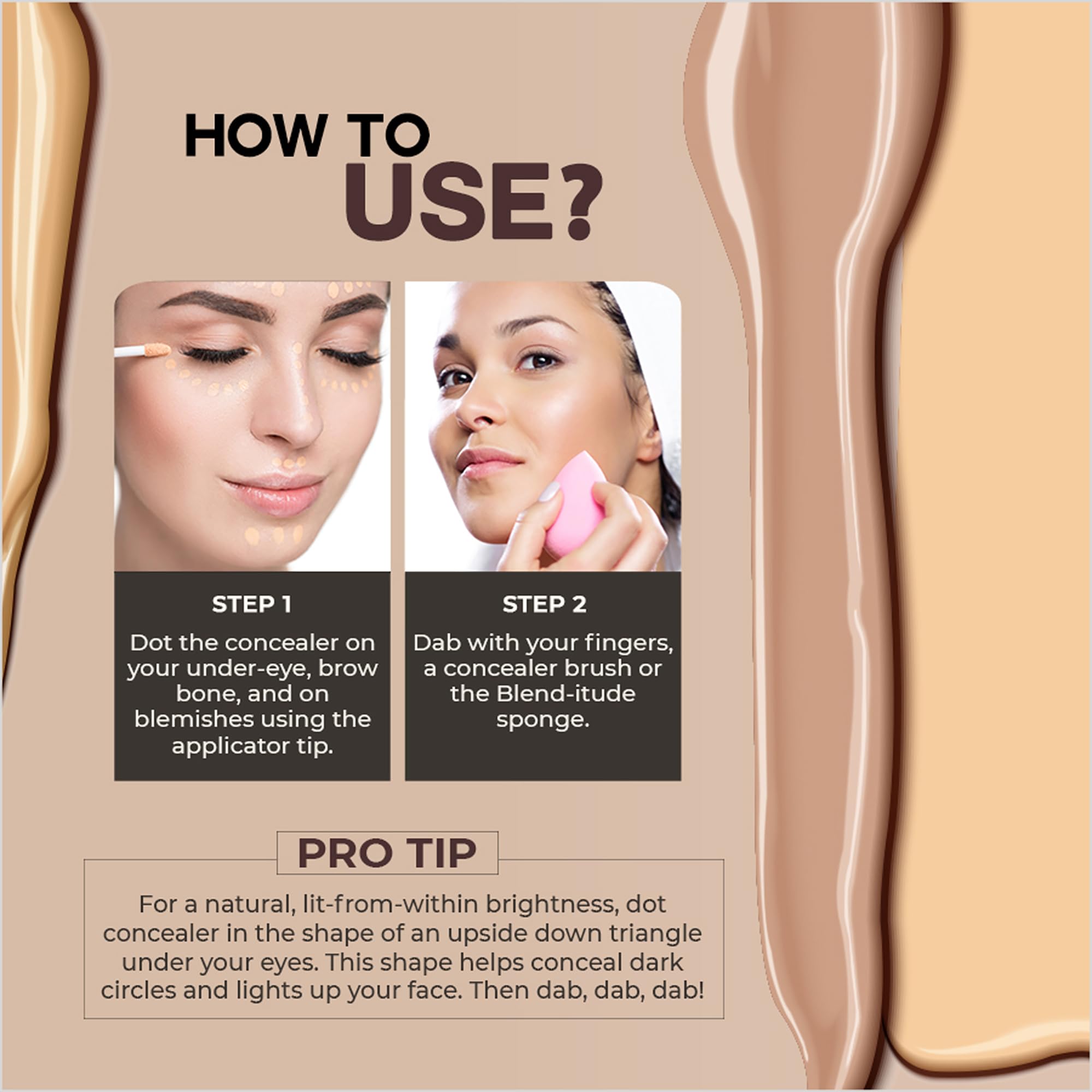 Colorbar Flawless Matte Finish Full Cover Liquid Concealer (Chiffon, 6 ml) – view 3