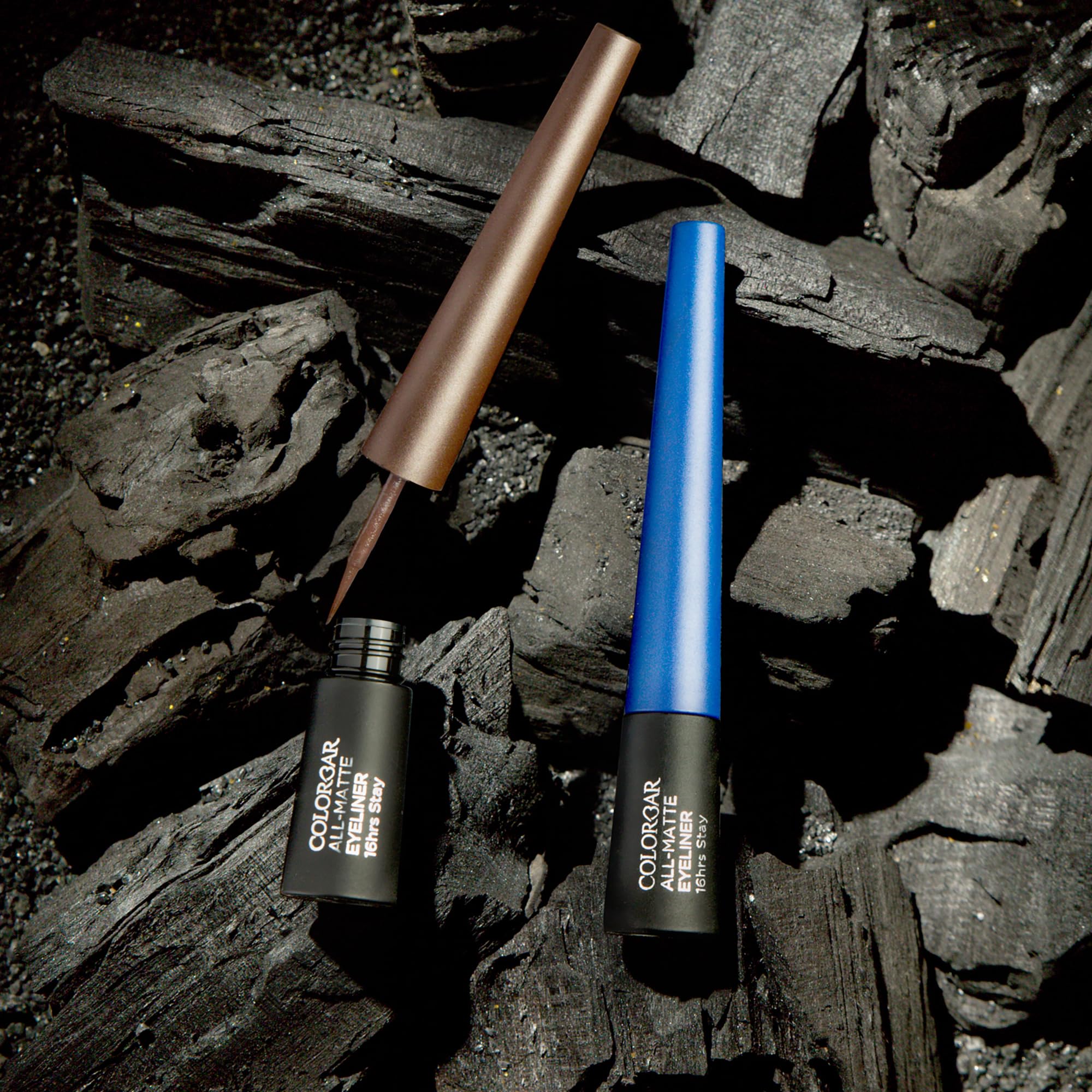 Colorbar All Matte Eyeliner, Blue 003, Matte Finish, 2.5ml – view 5