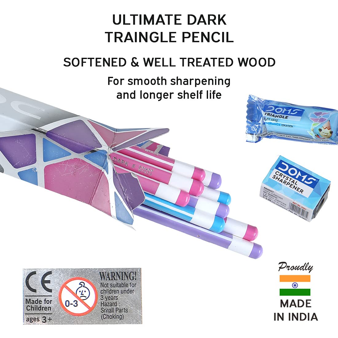 Doms Zoom Ultimate Dark Pencil Box Pack – view 3