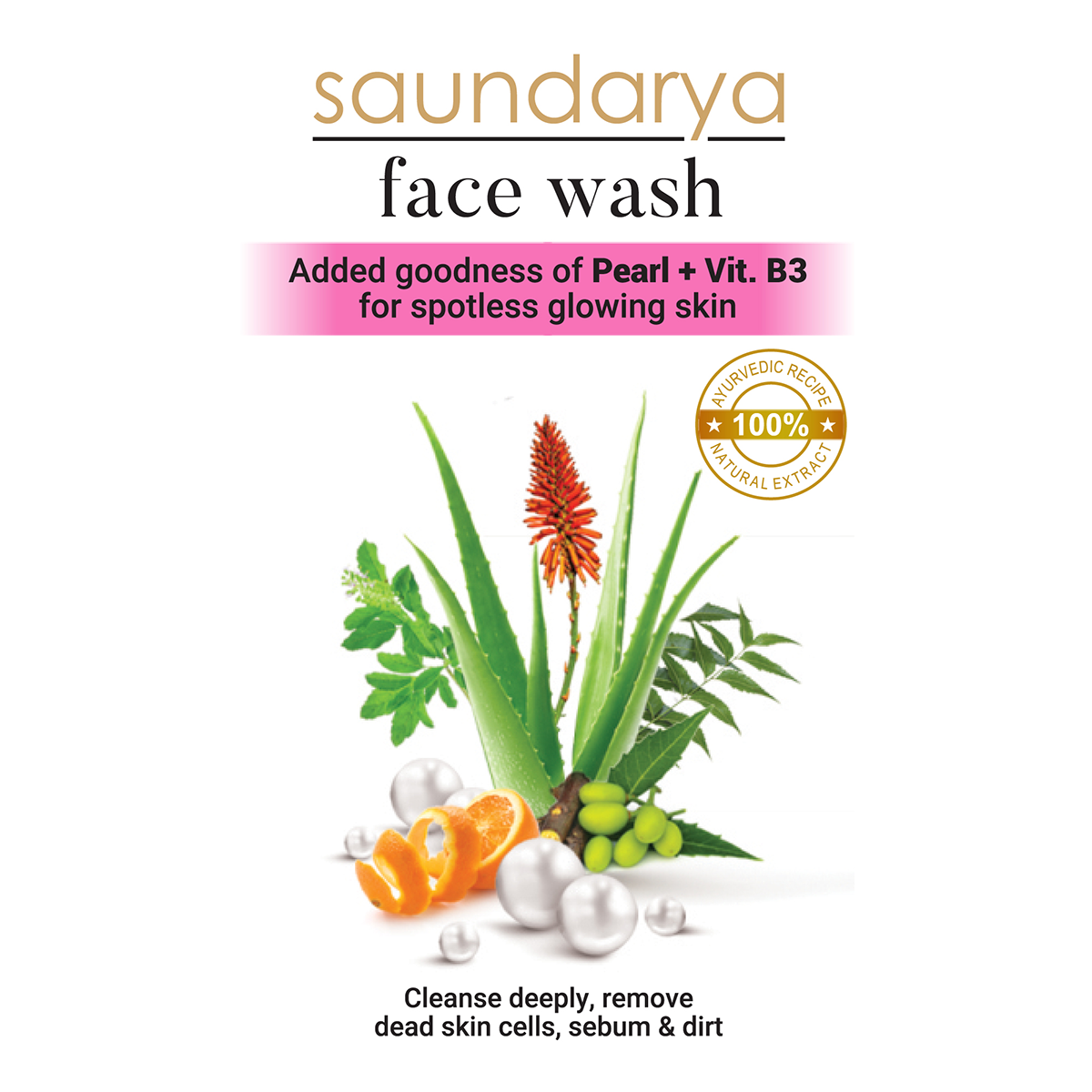 Patanjali Saundarya Face Wash 60 g – view 5