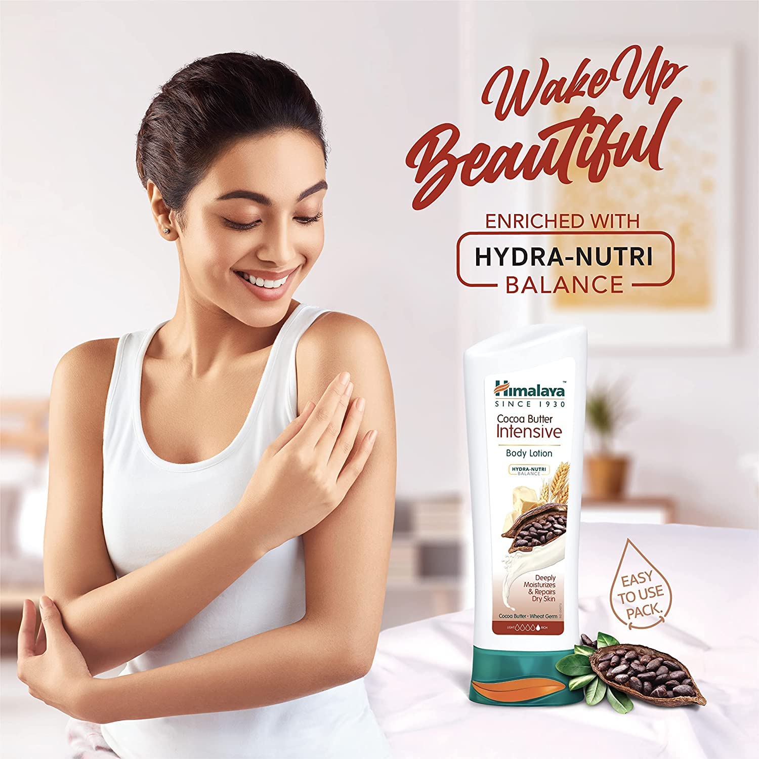 Himalaya Herbals Cocoa Butter Intensive Body Lotion, 400ml – view 2