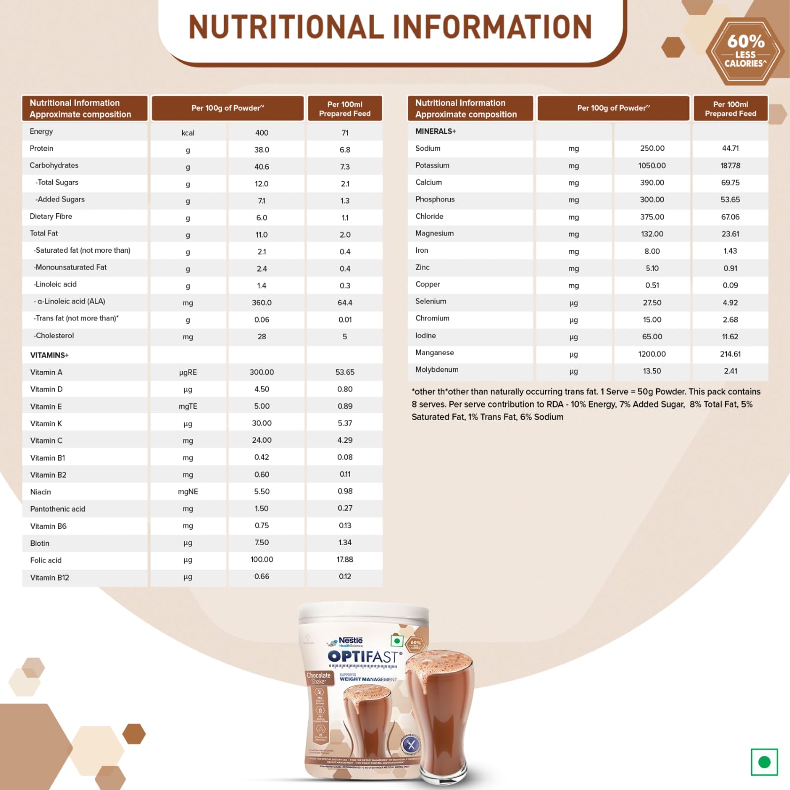 Nestle Optifast Weight Management Shake – view 5