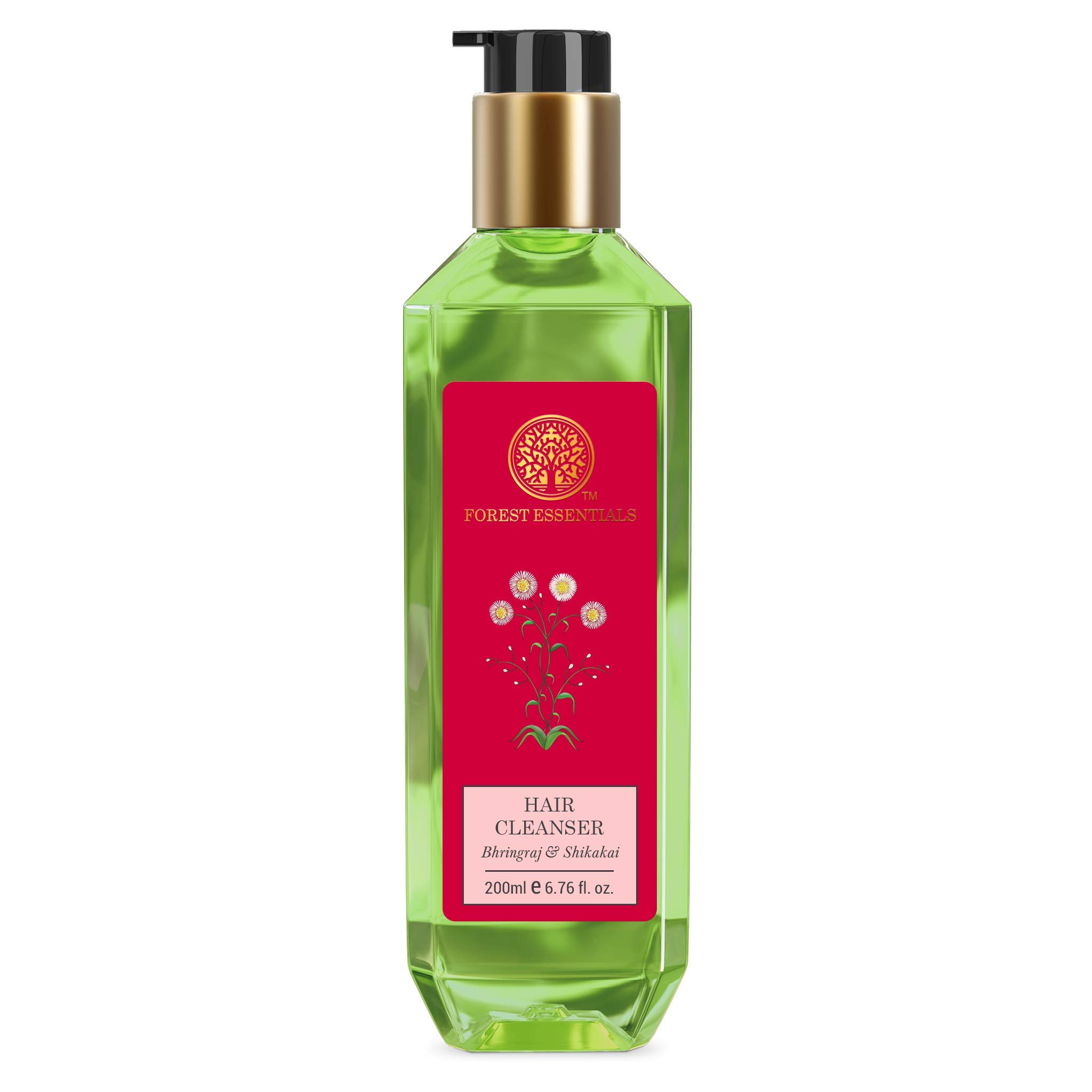 Forest Essentials Hair Cleanser, Bhringraj and Shikakai, 200ml & Forest Essentials Hair Cleanser, Amla, Honey and Mulethi, 200ml – view 5
