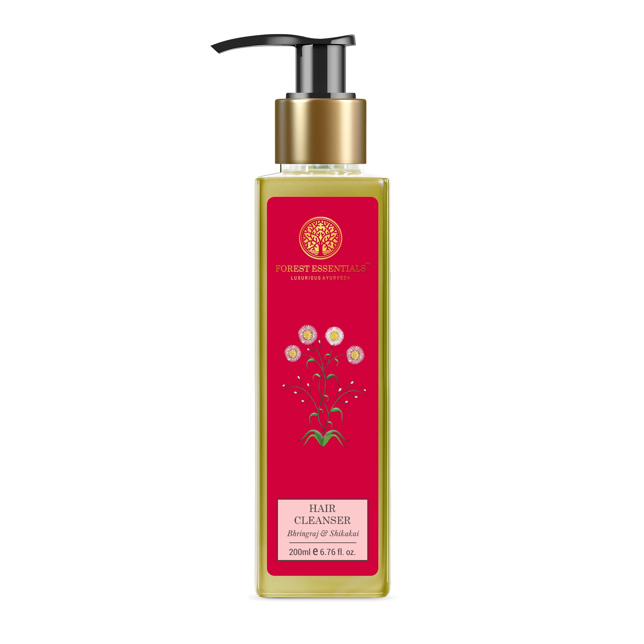 Forest Essentials Hair Cleanser, Bhringraj and Shikakai, 200ml & Forest Essentials Hair Cleanser, Amla, Honey and Mulethi, 200ml – view 6