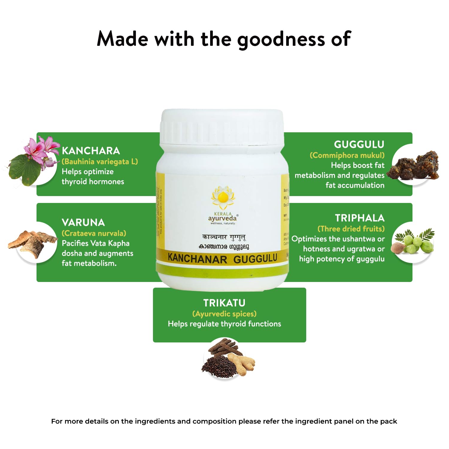 Kerala Ayurveda Kanchanar Guggulu – view 6