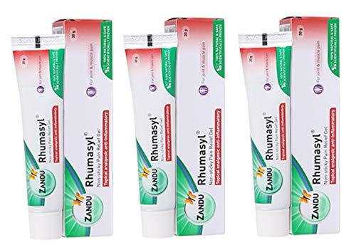 Zandu Rhumasyl Gel 90 ml pack of 3 packaging