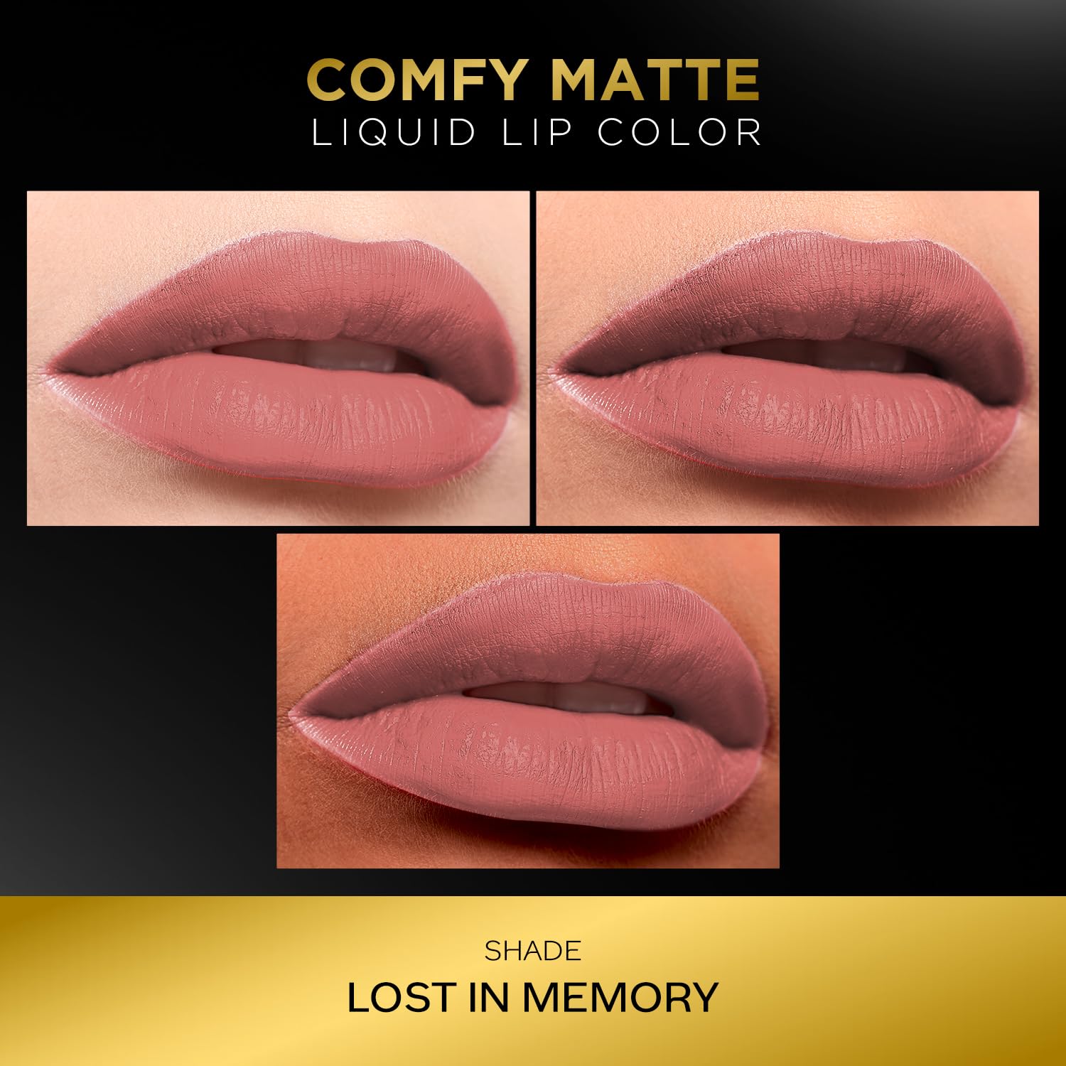 FACESCANADA Comfy Matte Liquid Lipstick - Lost In Memory 24, 3.8 ml – view 4
