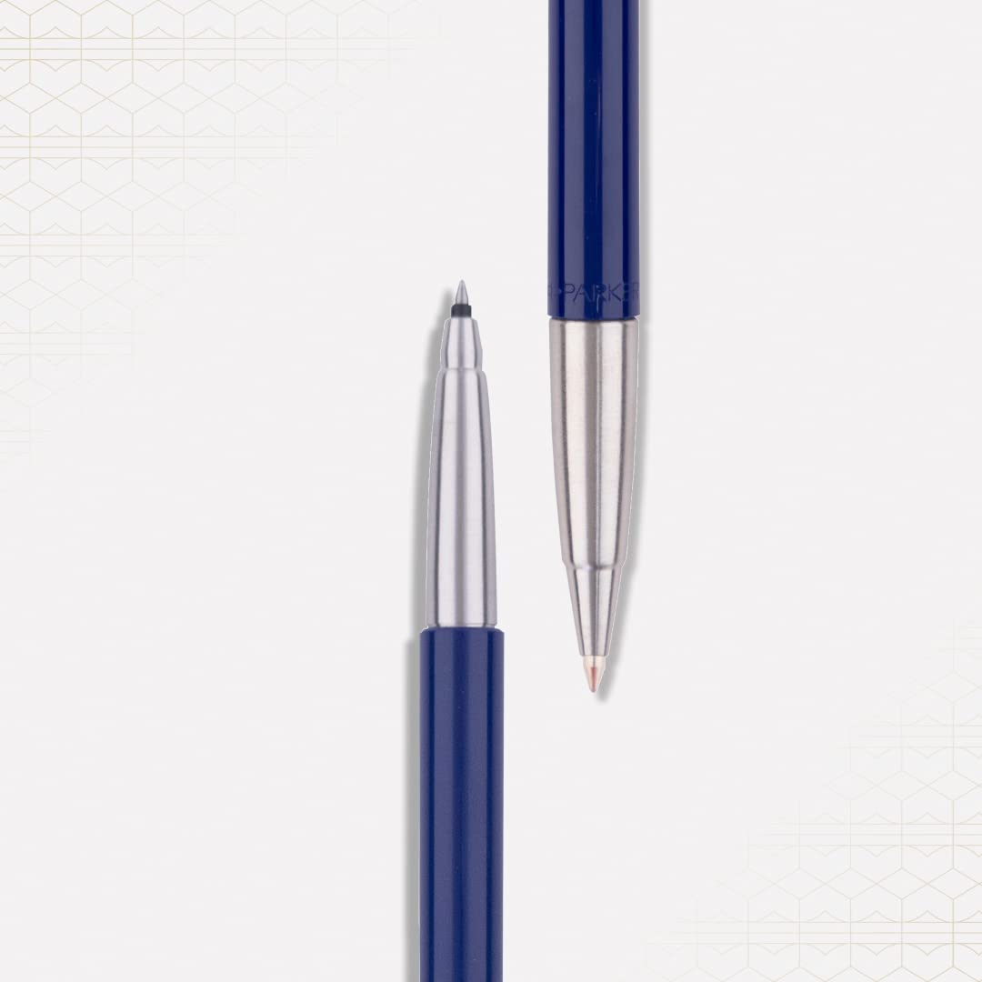 Parker Vector Standard Roller Ball Pen and Ball Pen - Blue Body, 2 Count (Pack of 1) (9000017309) – view 2
