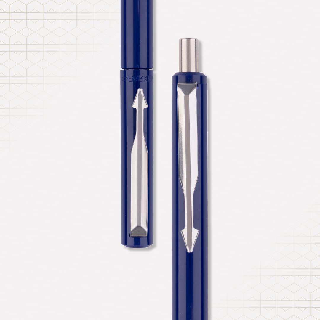 Parker Vector Standard Roller Ball Pen and Ball Pen - Blue Body, 2 Count (Pack of 1) (9000017309) – view 4