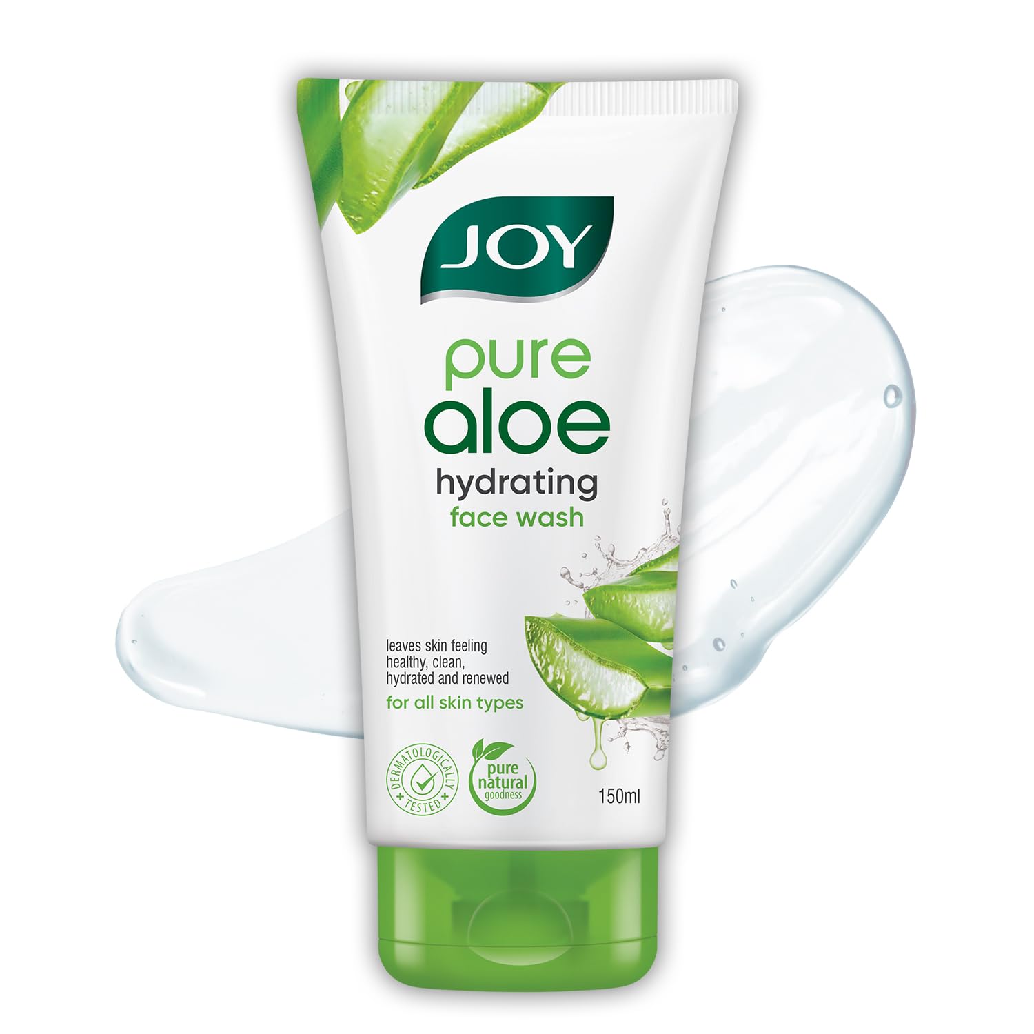 Joy hydrating aloe vera face wash 150ml tube